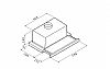 Pyramis essential 60cm Inox Συρόμενος Απορροφητήρας 065017002 