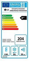 LG GTB362SHCZD Ψυγείο Δίπορτο Total No Frost  F