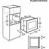 AEG MBE2658D-M εντοιχιζόμενος φούρνος μικροκυμάτων inox 60cm