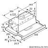 Pitsos 2MIB60T Συρόμενος απορροφητήρας 60cm γκρι μεταλλικός