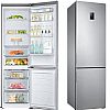 Samsung RB37J5209SA Ψυγειοκαταψύκτης NoFrost Metal Graphite A+++ 