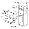 Bosch HBS578BS0 εντοιχιζόμενος φούρνος με πυρόλυση inox