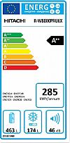 Hitachi R-WB800PRU6X GBK Ψυγείο Ντουλάπα Α++ Με 12 άτοκες δοσεις