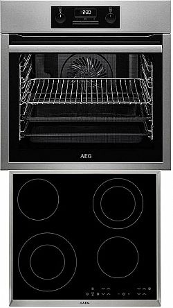 AEG BES331110M + HK634021XB Σετ ανεξάρτητος φούρνος + αυτόνομη εστία 