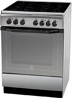 Indesit I6VMH2A (X) κουζίνα με κεραμική εστία Inox 