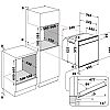 Whirlpool W7 OM5 4S P εντοιχιζόμενος φούρνος πυρολυτικός  inox 73lt