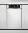 Whirlpool WSBC 3M17 X εντοιχιζόμενο πλυντήριο πιάτων 45cm inox