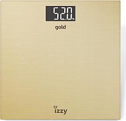 Izzy 3031 Gold ηλεκτρονική ζυγαριά μπάνιου (223037)