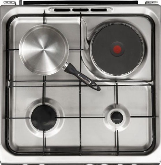 Whirlpool ACMK 6433/IX Κουζίνα Μικτή Αερίου Ιnox