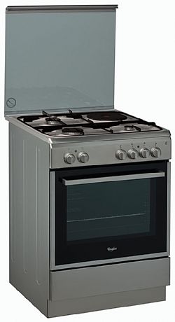 Whirlpool ACMK 6433/IX Κουζίνα Μικτή Αερίου Ιnox
