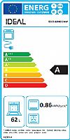 Ideal IDCS 6040 ENW Κουζίνα με Εμαγιέ Εστίες 60cm