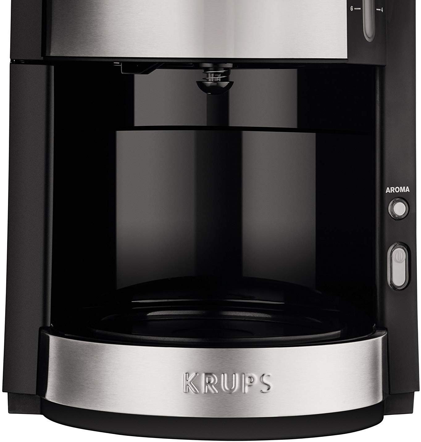 Krups KM3210 Silver Pro Aroma Plus Καφετιέρα Φίλτρου