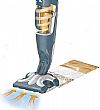 Rowenta RY7591 Clean&Steam All Floors Ηλεκτρική σκούπα + σφουγγαρίστρα ατμού 