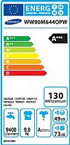 Samsung WW90M644OPW/LV QuickDrive Πλυντήριο Ρούχων 9Kg A+++