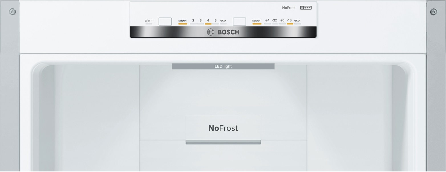 Bosch KGN36VLED Ψυγειοκαταψύκτης NoFrost inox 10 χρονια εγγύηση στο μοτέρ