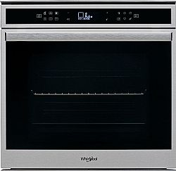 Whirlpool W6 OM4 4S1 H με υδρόλυση φούρνος inox τηλεσκοπικοί βραχίονες 73Lt 