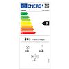 Hisense RB438N4GB3 Ψυγειοκαταψύκτης NoFrost Black Glass