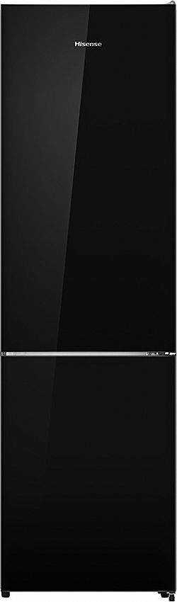 Hisense RB438N4GB3 Ψυγειοκαταψύκτης NoFrost Black Glass εκθεσιακό