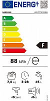 Samsung WW70T301MBW/LE Πλυντήριο ρούχων 7kg 