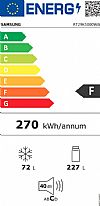 Samsung RT29K5000WW/EF Ψυγείο δίπορτο No Frost Λευκό