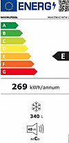 Whirlpool WVA35642 NFW 2 κάθετος καταψύκτης No Frost 340lt