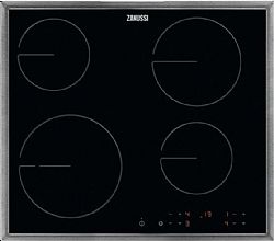 Zanussi ZHRN642X αυτόνομη κεραμική εστία inox