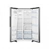 Hisense RS694N4TIE  Ψυγείο Ντουλάπα Side By Side Total NoFrost Inox Look 562Lt 