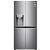 LG GML844PZKZ Ψυγείο ντουλάπα NoFrost Platinum Silver 