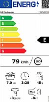 LG F2WN4S7S0 Πλυντήριο Ρούχων ατμού Slim Line 7Kg 1200Rpm