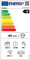 Samsung WW90TA046AE Πλυντήριο ρούχων ατμού 9kg 