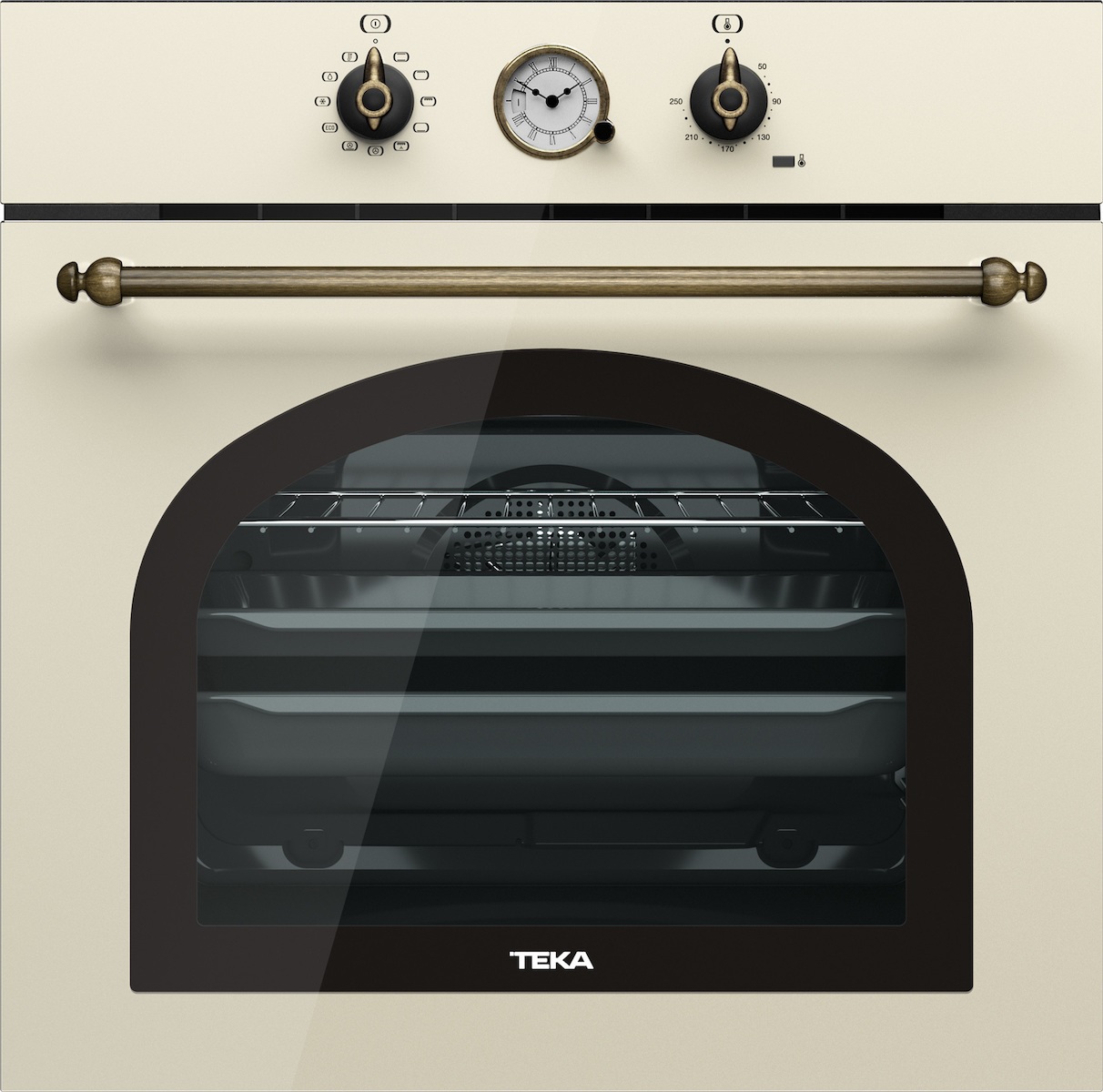 Teka HRB 6300 VN εντοιχιζόμενος φούρνος Country Style Vanilla 70lt 