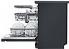 LG DF425HMS Ελεύθερο πλυντήριο πιάτων ατμού 60cm μαύρο