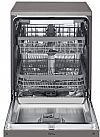 LG DF325FPS Ελεύθερο πλυντήριο πιάτων ατμού 60cm Inox/Silver 