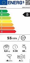Samsung WW80TA026TT/LE Πλυντήριο ρούχων ατμού 8kg
