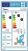 Midea AG2Eco-09NXD0-I/AG2Eco-09N8D0-O Κλιματιστικό 9000btu με Ιονιστή WiFi