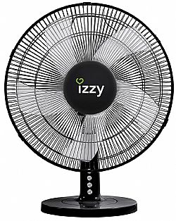 Izzy IZ-9023 Επιτραπέζιος ανεμιστήρας 50W διαμέτρου 40cm μαύρος
