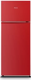 Hisense RT267D4ARF Δίπορτο ψυγείο 60cm 205Lt κόκκινο