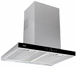 Teka DLH 686 T Απορροφητήρας καμινάδα τοίχου 60cm Inox/Μαύρος