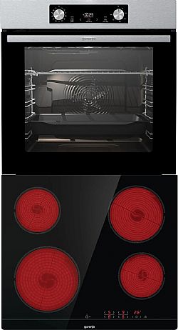Gorenje BO6737E02X + ECT41SC Σετ ανεξάρτητος φούρνος + αυτόνομη εστία 