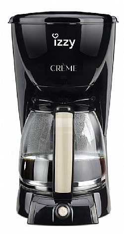 Izzy 6616S Καφετιέρα Φίλτρου Creme 1000W