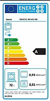 Zanussi ZOHEF1X  εντοιχιζόμενος φούρνος inox 72Lt A