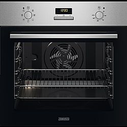 Zanussi ZOHEF2X εντοιχιζόμενος φούρνος inox 72Lt A