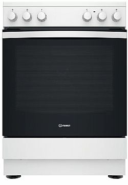 Indesit IS67V5KCW/E κουζίνα με κεραμική εστία λευκή