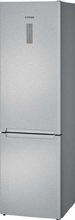 Pitsos PKNB39XIE2 Ψυγειοκαταψύκτης Full No Frost Inox Antifinger 5 χρόνια εγγύηση Pitsos Care
