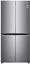 LG GMB844PZFG Ψυγείο ντουλάπα NoFrost Platinum Silver 
