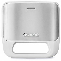 Pyrex SB-298 Τοστιέρα 2XL αποσπώμενες πλάκες γκριλ 800W Λευκή