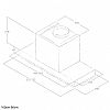 Elica Hidden 2.0 IXGL/A/52 Μηχανισμός Απορρόφησης Inox-γυαλί 60cm