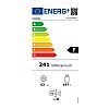 Hisense RT327N4ACF Ψυγείο δίπορτο NoFrost Inox Look