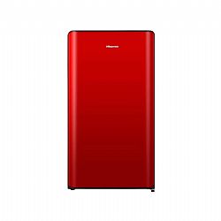 Hisense RR106D4CRF Μονόπορτο ψυγείο κόκκινο