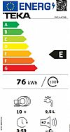Teka DFI 44700 Πλήρως εντοιχιζόμενο πλυντήριο πιάτων 45cm